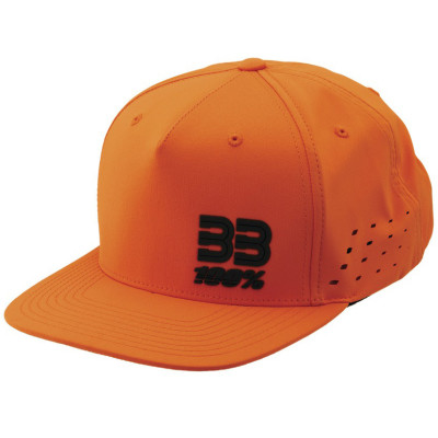 kšiltovka 100% BB33 Drive Snapback orange