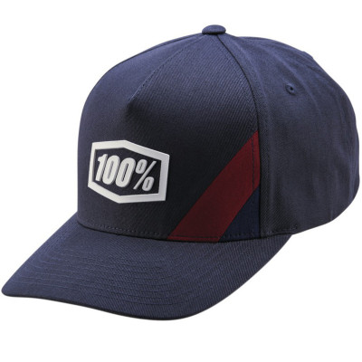 kšiltovka 100% Cornestone Snapback blue