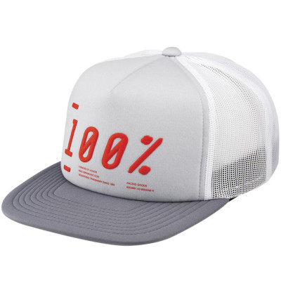 kšiltovka 100% Transfer grey