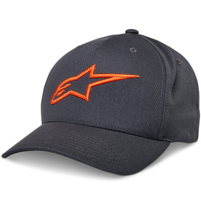 kšiltovka Alpinestars Ageless snapback grey/orange