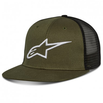 Kšiltovka Alpinestars Corp Trucker green/black