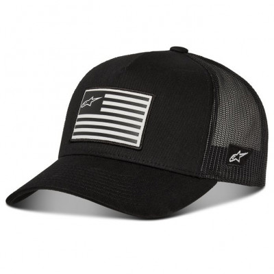 Kšiltovka Alpinestars Flag snap black