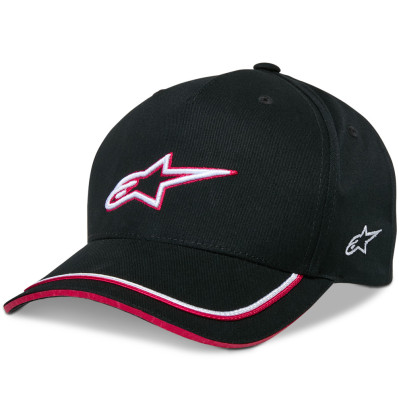 kšiltovka Alpinestars Ascension snapback black/red