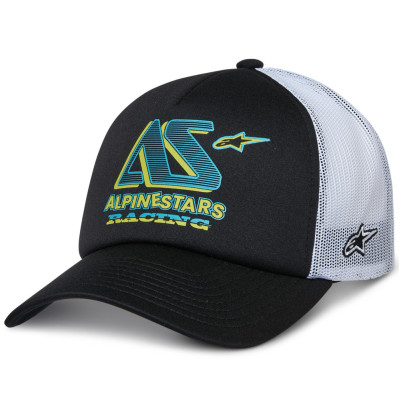 kšiltovka Alpinestars Ayess trucker black/white