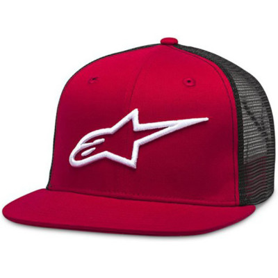 kšiltovka Alpinestars Corp trucker red/black