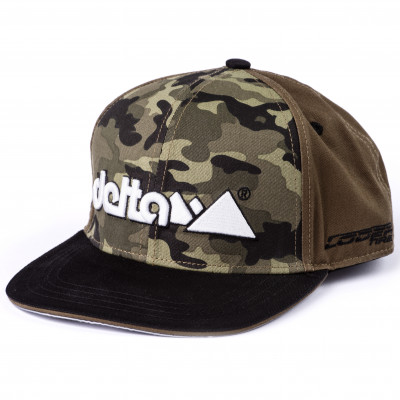 kšiltovka DELTA Offroad Company snapback hat camo/green