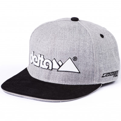 kšiltovka DELTA Offroad Company snapback hat grey/white