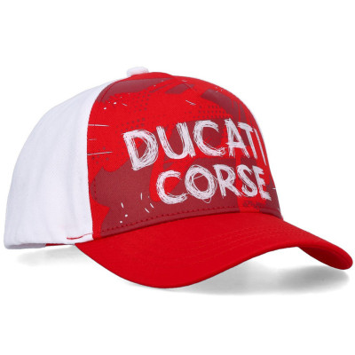 dětská kšiltovka Ducati Corse red/white