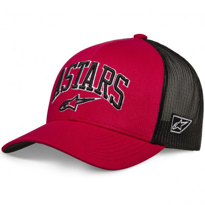 kšiltovka Alpinestars Dunkerer red/black