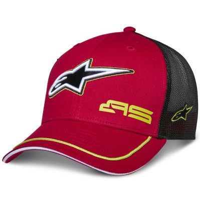 kšiltovka Alpinestars Exceed trucker red/black