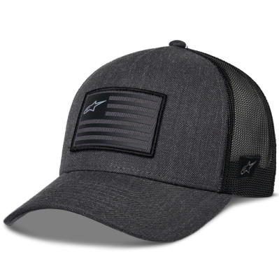 kšiltovka Alpinestars Flag Snap hat grey/black