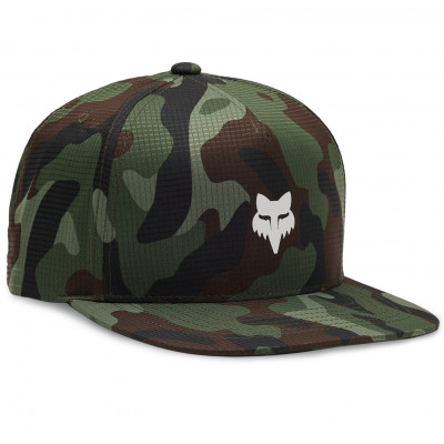 Kšiltovka Fox Fox Head Camo Tech Snapback green camo