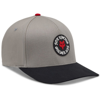kšiltovka Fox Race Spec Flexfit Hat Steel Grey