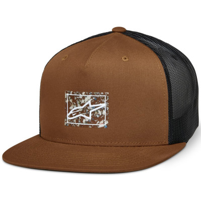 kšiltovka Alpinestars Mackinic trucker brown/black