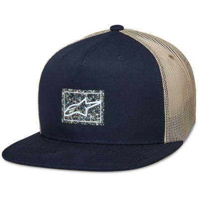 kšiltovka Alpinestars Mackinic trucker blue/khaki