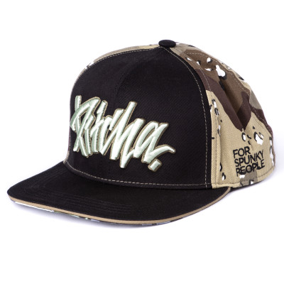kšiltovka Pitcha FSP snapback hat camo/green