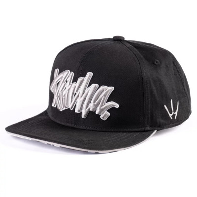 kšiltovka Pitcha LOGO snapback hat black/grey