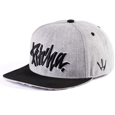 kšiltovka Pitcha LOGO snapback hat grey/black