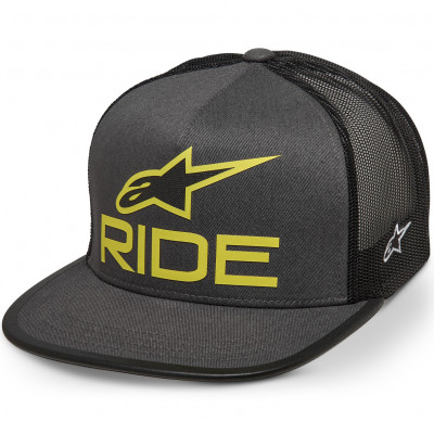 kšiltovka Alpinestars Ride 4.0ER grey/black/yellow