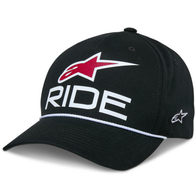 kšiltovka Alpinestars Ride Comp snapback black/white/red