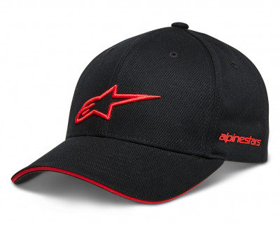 kšiltovka Alpinestars Rostrum hat black/red