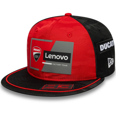 kšiltovka Ducati Team Lenovo Marquez 93 black/red