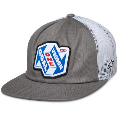 kšiltovka Alpinestars That Way trucker grey/white