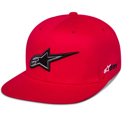kšiltovka Alpinestars Thickness snapback red