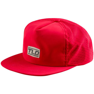 kšiltovka Troy Lee Designs Speed Patch Poppy red