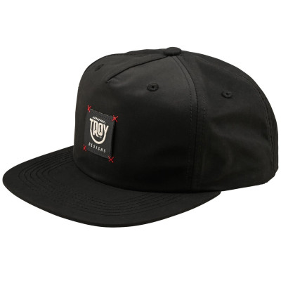kšiltovka Troy Lee Designs Unstructured snapback smiley black