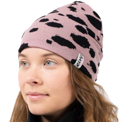 kulich Eivy Mid beanie woodrose cheetah