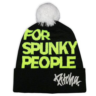 Kulich Pitcha Bambula beanie black/fluo