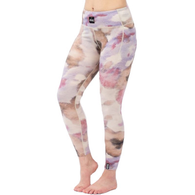 legíny Eivy Pocket Merino Wool Tights aquarelle