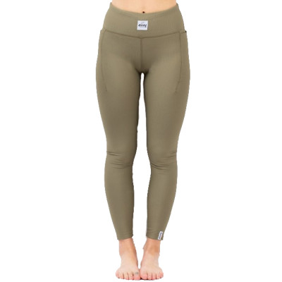 legíny Eivy Pocket Rib Tights olive