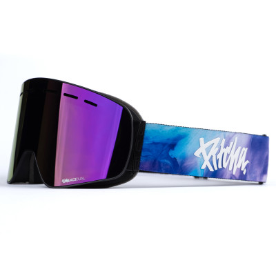 lyžařské brýle Pitcha XC3 aquarel purple / purple mirrored