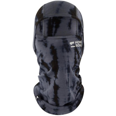 merino kukla Mons Royale Santa Rosa merino flex 200 Balaclava grey tie dye