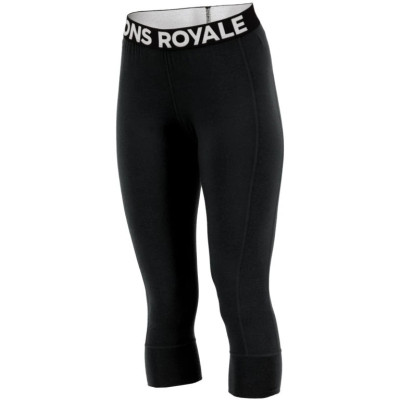 dámské merino legíny Mons Royale Cascade merino flex 200 3/4 legging WMNS black