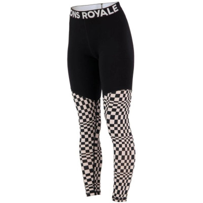 dámské merino legíny Mons Royale Cascade merino flex 200 legging WMNS checkers