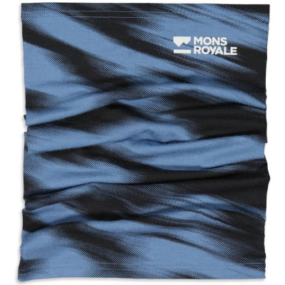 merino nákrčník Mons Royale Daily Dose merino flex 200 neckwarmer blue motion