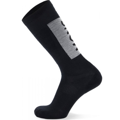 merino ponožky Mons Royale Atlas merino snow sock black
