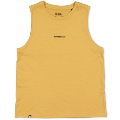 dámské merino tílko Mons Royale Icon Relaxed tank WMNS honey