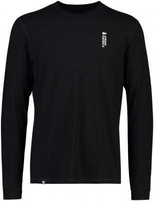 merino triko Mons Royale Cascade merino flex 200 LS black