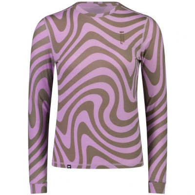 dámské merino triko Mons Royale Cascade merino flex 200 LS WMNS blazing trails