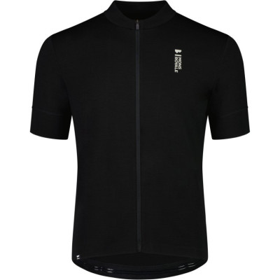 merino triko Mons Royale Roam Cargo merino shift Full zip T black