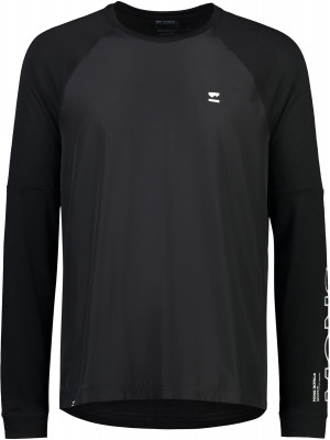 dámské merino triko Mons Royale Tarn Merino Shift tee Wind jersey black