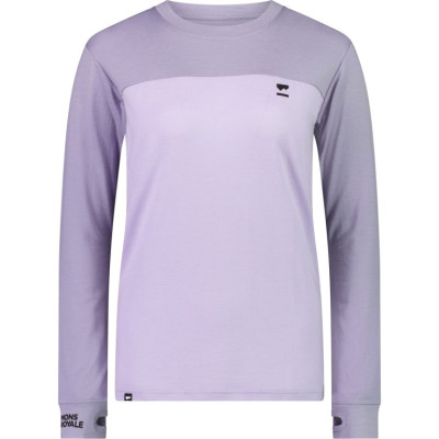 dámské merino triko Mons Royale Yotei BF LS wmns thistle cloud