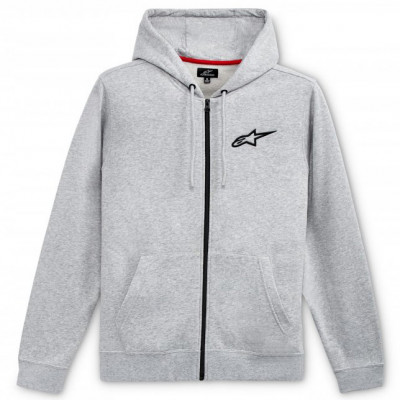 mikina Alpinestars Ageless Chest hoodie grey/black