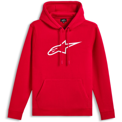 mikina Alpinestars Ageless hoodie 3 red/white