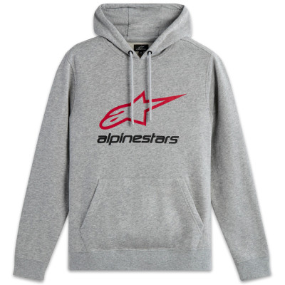 mikina Alpinestars Always hoodie 3 grey/red/black
