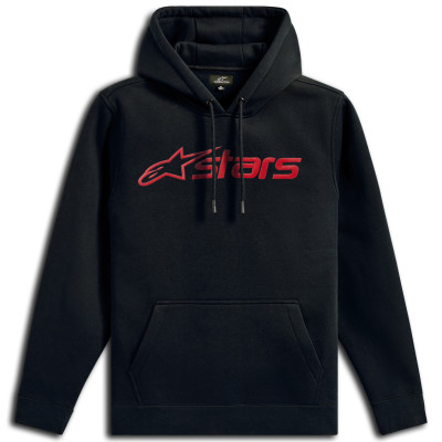 mikina Alpinestars Blaze hoodie 3 black/red